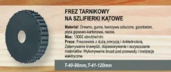TARPOL FREZ TARNIKOWY 120/20mm T-41