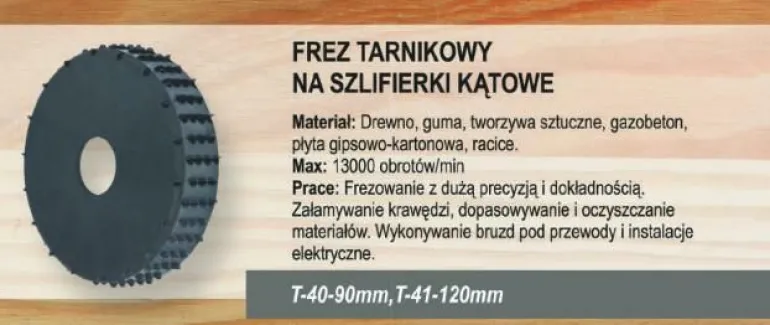 TARPOL FREZ TARNIKOWY 120/20mm T-41