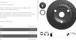 TARPOL TARNIK SKOŚNY FI = 125mm x 3 x 22,2mm, GŁADŹ WYŻSZA T-15