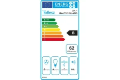 Toflesz Baltic Island Gold 40 cm 700m3/h Miedziany