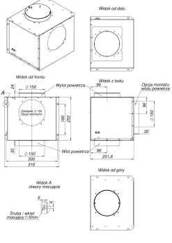 TURBINA WEWNĘTRZNA GLOBALO TW 1.2
