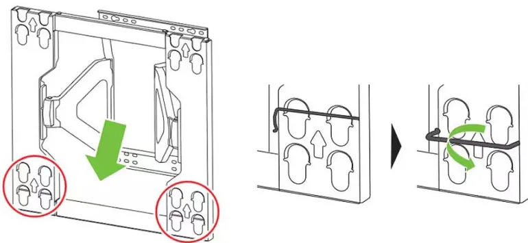 UCHWYT LG WB24GCB Slim do TV OLED NANO QNED
