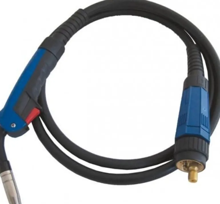 UCHWYT SPAWALNICZY MIG/MAG MB-15, Z PRZEWODEM 4m, WTYK EURO