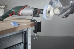 Uchwyt stołowy do wiertarek Wolfcraft - regulowany, aluminiowy