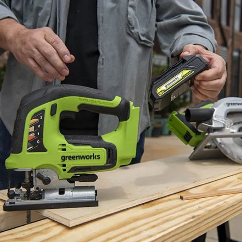 24V Wyrzynarka Greenworks GD24JS