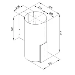 VDB Tube P Glass White
