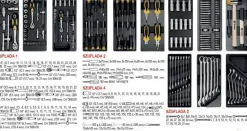 VOREL SZAFKA WARSZTATOWA 6-SZULFAD + 177szt. NARZĘDZI 58540