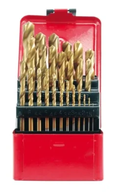 VOREL WIERTŁA DO METALU TYTAN KPL.25szt. 1-13mm 22340