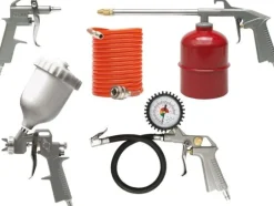 VOREL ZESTAW NARZĘDZI PNEUMATYCZNYCH 5 elem.