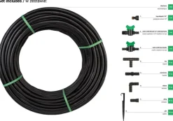 WĄŻ KROPLUJĄCY WATER DRIP ZESTAW 100 METRÓW