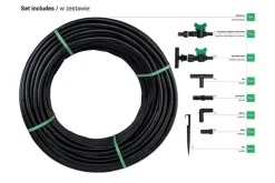 WĄŻ KROPLUJĄCY WATER DRIP ZESTAW 50 METRÓW