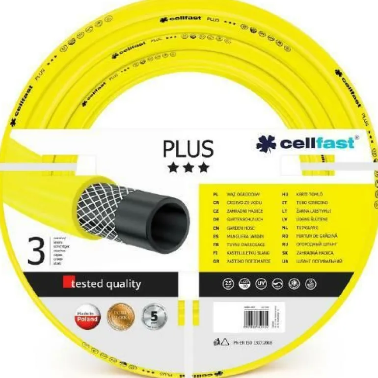 WĄŻ OGR.PLUS 1/2" 70m PL /CF