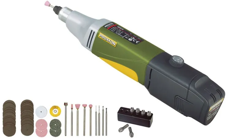 Wiertarko-frezarka Proxxon IBS/A akumulatorowa - zestaw