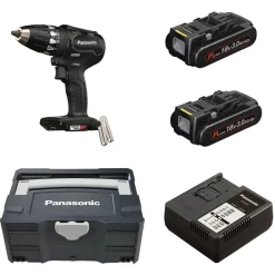 Wiertarko-wkrętarka 18V Panasinic EY74A3 + Systainer + 2x 3.0Ah + ładowarka