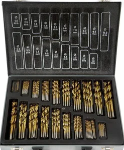 WIERTŁO METAL TYTAN KPL.170szt. /SILVER