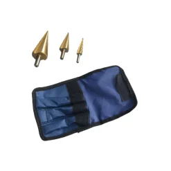 WIERTŁO STOPNIOWE KOMPLET 3szt. 4-32mm