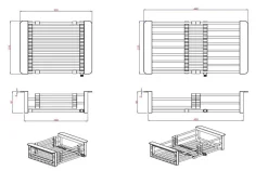 Wkładka ociekowa Steiner Czarna