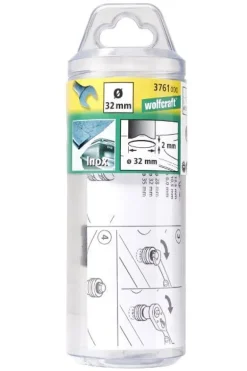 Wycinak otworów pod krany z łożyskiem kulkowym Wolfcraft - 32 mm (1 1/4)