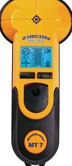 Wykrywacz metalu Zircon MT7 (metale żelazne/nieżelazne, przewody elektryczne pod napięciem)