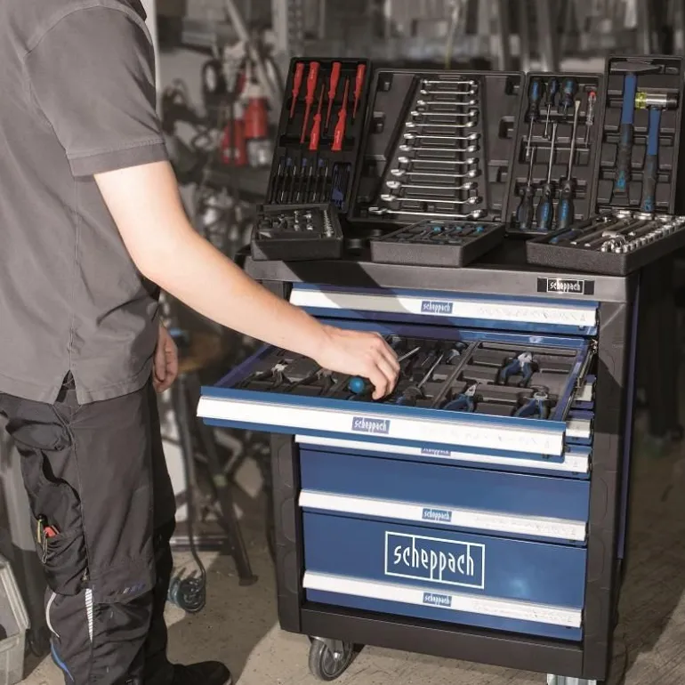Wózek narzędziowy Scheppach TW1000 263 el. max 450kg