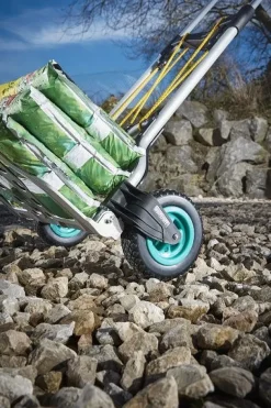 Wózek transportowy Wolfcraft TS850 TERENOWY składany, max. 100 kg