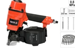 YATO GWOŹDZIARKA PNEUMATYCZNA BĘBNOWA 25-57mm