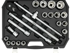 YATO KLUCZE NASADOWE 21 elem. 3/4" 13351