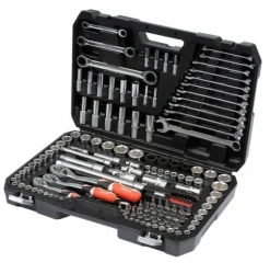YATO KOMPLET KLUCZY 150 elem. XXL 1/4" - 3/8" - 1/2" 38811