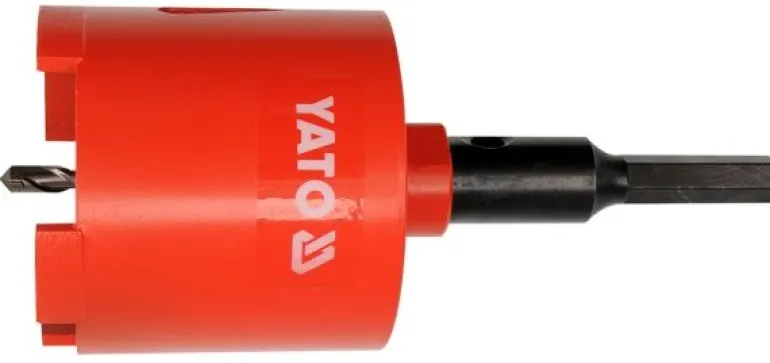 YATO KORONA DIAMENTOWA 82mm UCHWYT HEX 6046