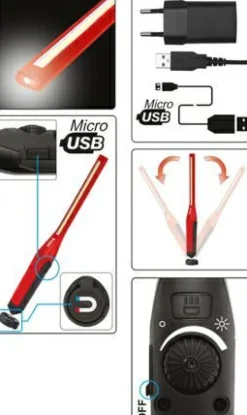 YATO LAMPA WARSZTATOWA 7W COB 600LM+120LM