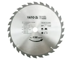 YATO PIŁA TARCZOWA WIDIOWA 350x30mm 28-ZĘBÓW 6080