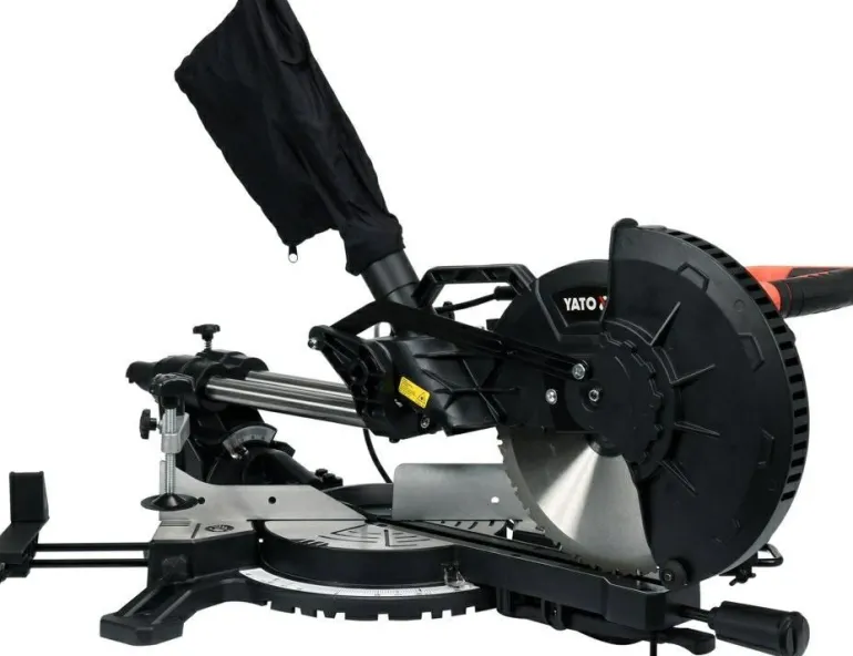 YATO PIŁA UKOŚNICA DO DREWNA I STALI 1800W 255mm Z POSUWEM