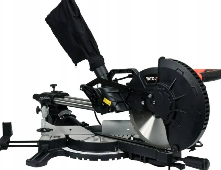YATO PIŁA UKOŚNICA DO DREWNA I STALI 1800W 255mm Z POSUWEM