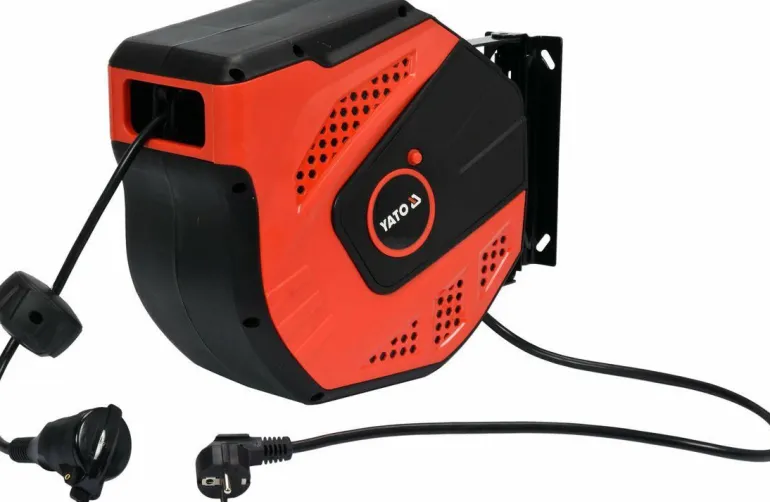YATO PRZEDŁUŻACZ ELEKTRYCZNY NA ZWIJAKU AUTOMAT 10m
