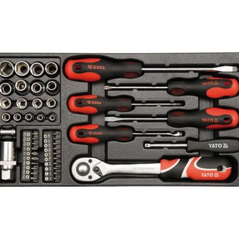 YATO SKRZYNKA SZAFKA Z NARZĘDZIAMI 80 CZĘŚCI 38951