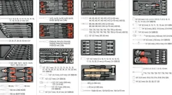 YATO SZAFKA WARSZTATOWA+185szt.NARZĘDZI 55307