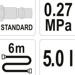 YATO URZĄDZENIE DO WYMIANY PŁYNU HAMULCOWEGO