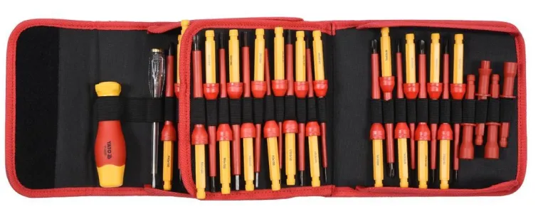 YATO WKRĘTAKI IZOLOWANE + KOŃCÓWKI KOMPLET 50szt.