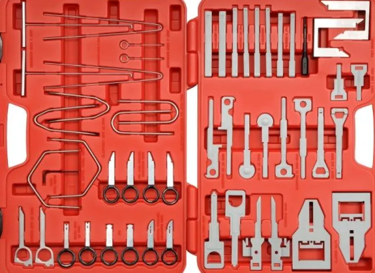 YATO ZESTAW DO DEMONTAŻU RADIA SAMOCHODOWEGO 52 elem. 0838