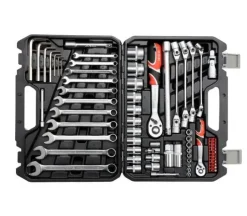 YATO ZESTAW KLUCZY 77 elem. L 1/4" / 1/2" 38781