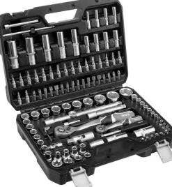 YATO ZESTAW KLUCZY 108el 1/2" / 1/4"