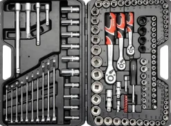 YATO ZESTAW KLUCZY 1/4" , 3/8" , 1/2" 120 elem. XL 38801