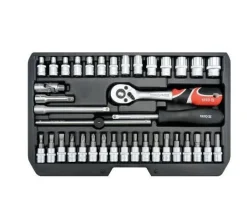 YATO ZESTAW KLUCZY 1/4" 38 elem. XS 14471
