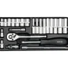 YATO ZESTAW KLUCZY 1/4" 23 elem. 14421