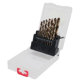 YATO ZESTAW WIERTEŁ DO METALU HSS 19 elem. 1-10mm, KOBALT