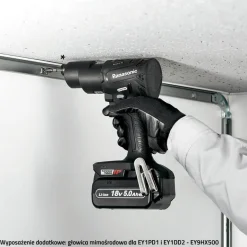 Zakrętarka udarowa 18V Panasonic EY1PD1 + ładowarka + 2 x aku 18 V / 3,0 Ah