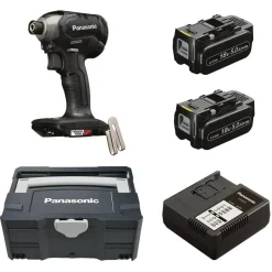 Zakrętarka udarowa 18V Panasonic EY76A1+ Systainer + 2x 5.0Ah + ładowarka