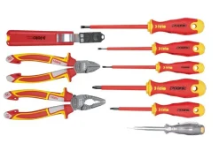 Zestaw 9 narzędzi dla elektryka FELO - kieszeń na pas