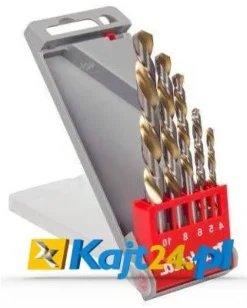 Zestaw 5 wierteł cylindrycznych do metalu fi 4/5/6/8/10mm D-30514 Makita