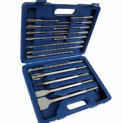 ZESTAW DŁUT I WIERTEŁ 17ele.